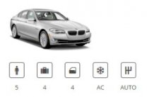 Europecar Car Group Luxury Premium BMW 5 Series or similar