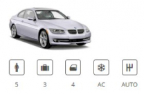 Car Group Fullsize BMW 3 Series or similar Europ Car